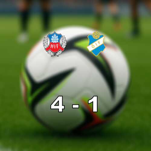 Klar seger for helsingborgs if mot oster i premiaren