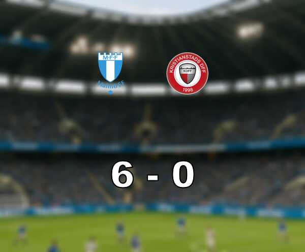 Overtygande derbyseger nar malmo ff besegrade kristianstad