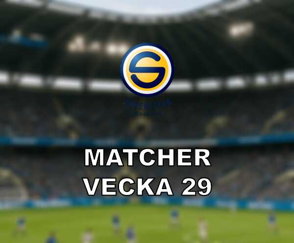 Superettan i vecka 29 halvtid i serien med tunga vagskal