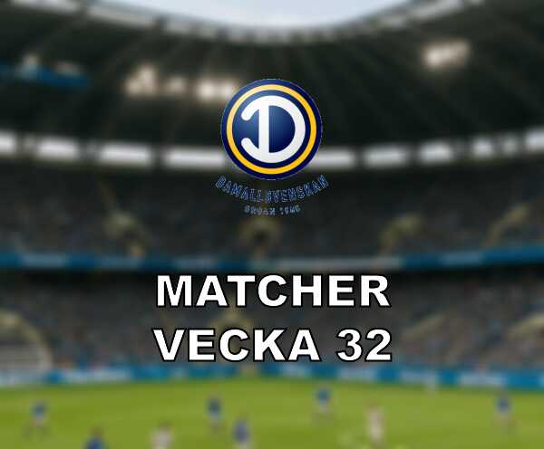 Damallsvenskan i vecka 32 med sex matcher och ett glodhett stockholmsderby