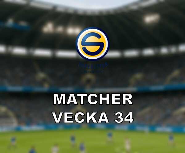 Vecka 34 i superettan viktiga poang pa spel i mittenskiktet