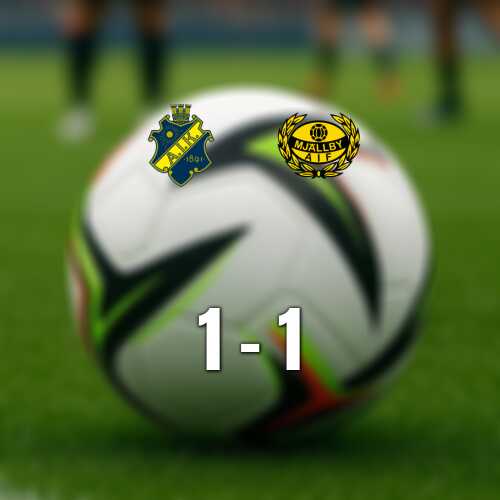 Oavgjort for ett skadedrabbat aik mot mjallby