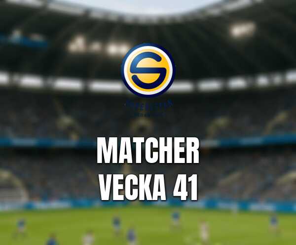 Vecka 41 i superettan med toppmote och streckdramatik